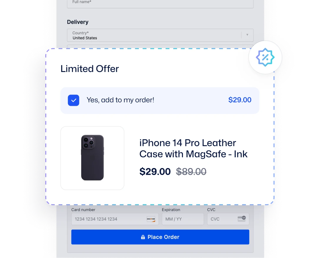 Limit offer visibility