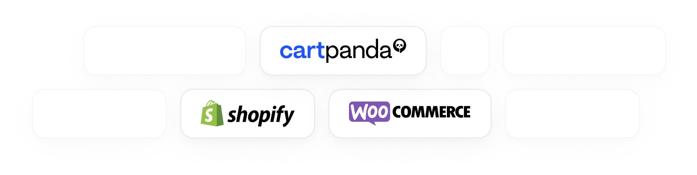 cartpanda integrated with woocommerce and shopify